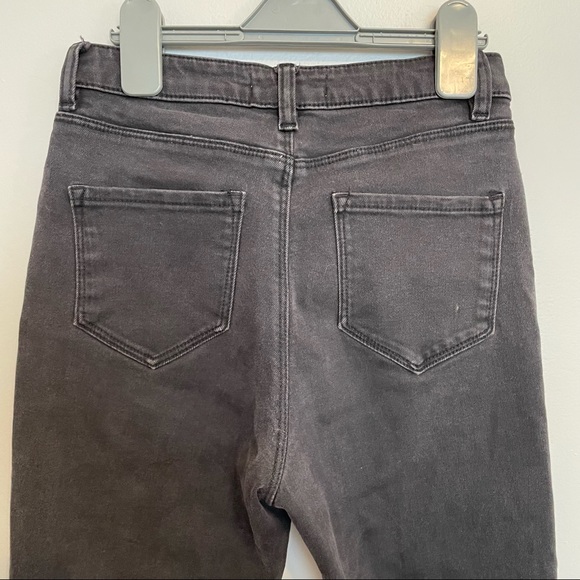 3 for 15$🌸 Black washed out jeans - very high waisted - Size 27 - Picture 6 of 10